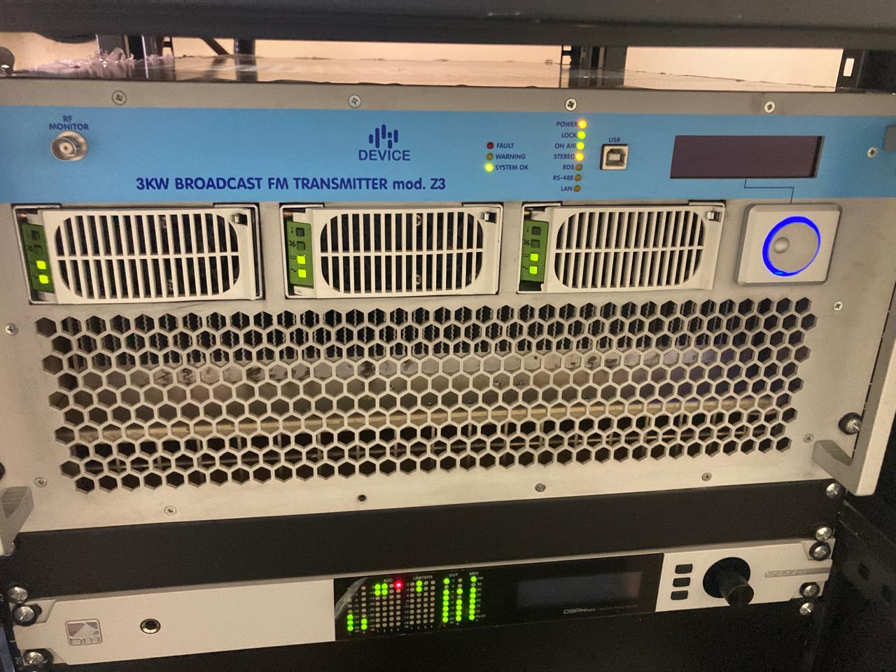 Transmissor FM 3KW DEVICE